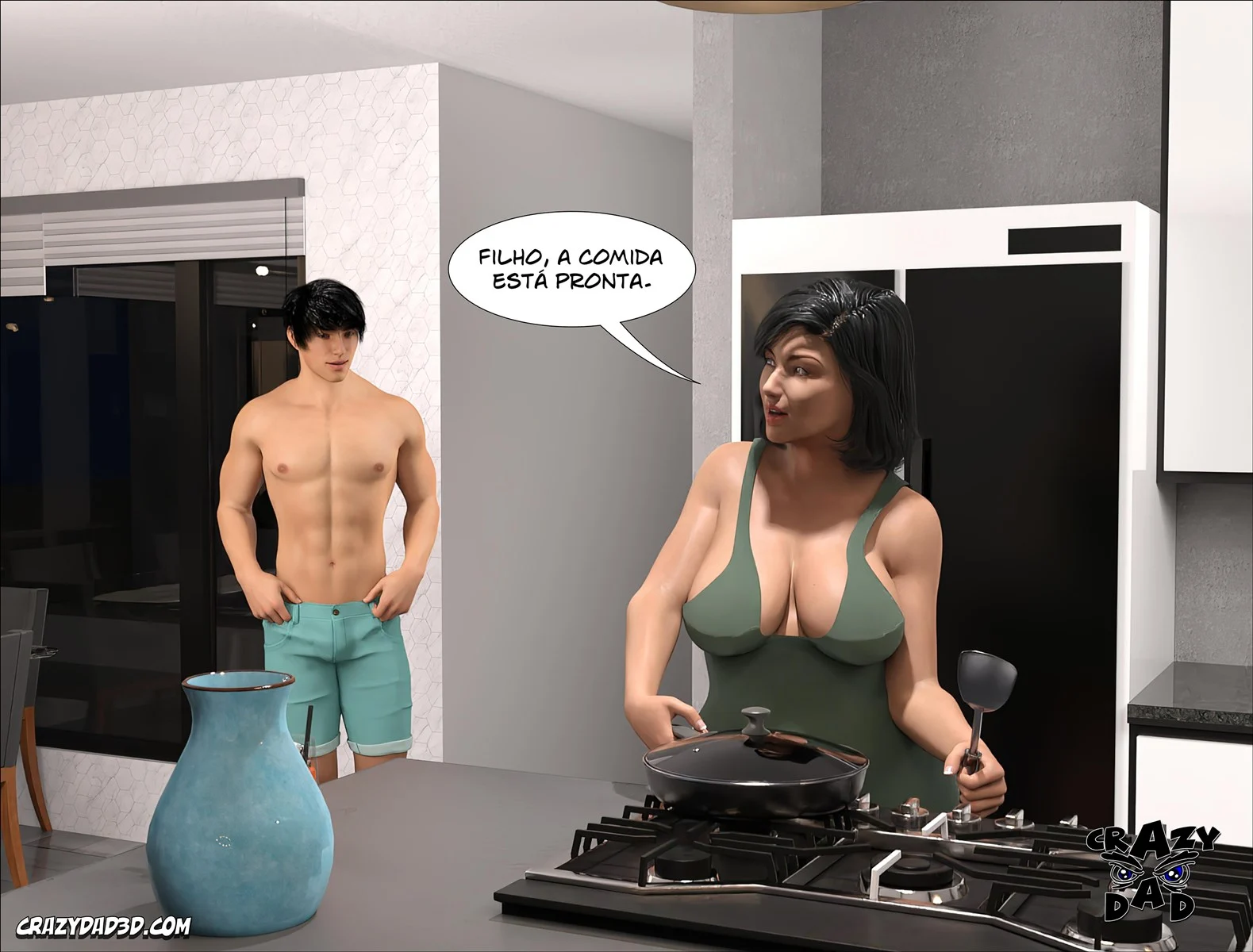 A Irmã Mais Velha Me Ensina a Transar - Hentai 3D Explícito.