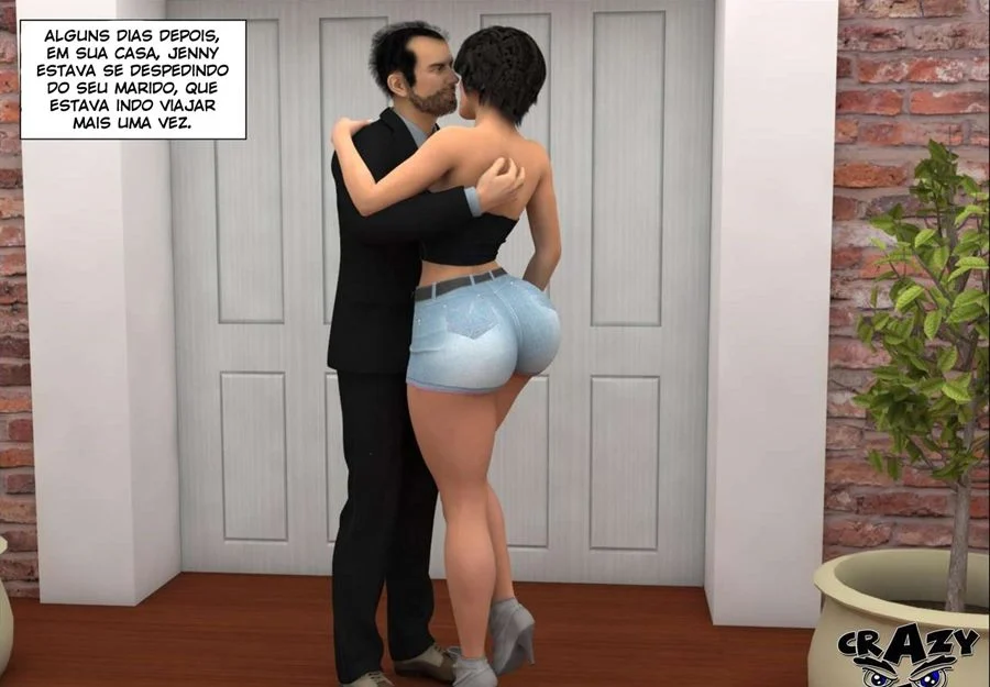 Irmã Mais Velha Transa com o Irmão - Hentai 3D Proibido de Família