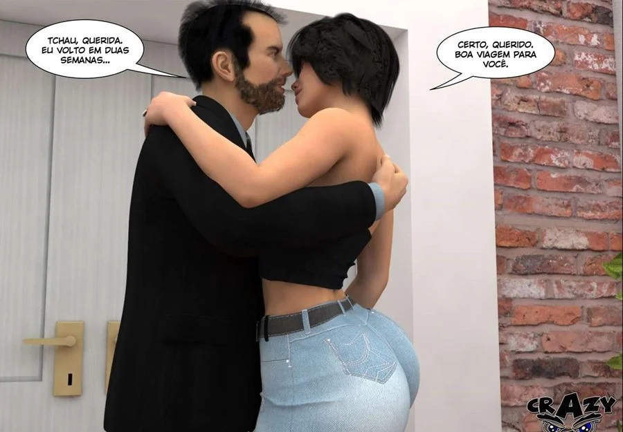 Irmã Mais Velha Transa com o Irmão - Hentai 3D Proibido de Família