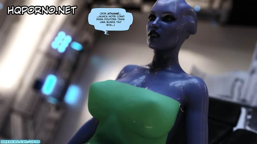 Perfuração Profunda: Sexo Espacial Explícito em HQ 3D Explosiva