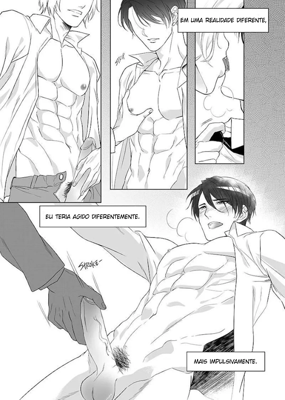 Exploração Sexual Proibida: Sexo Yaoi Explícito Entre Pai e Filho nos Quadrinhos