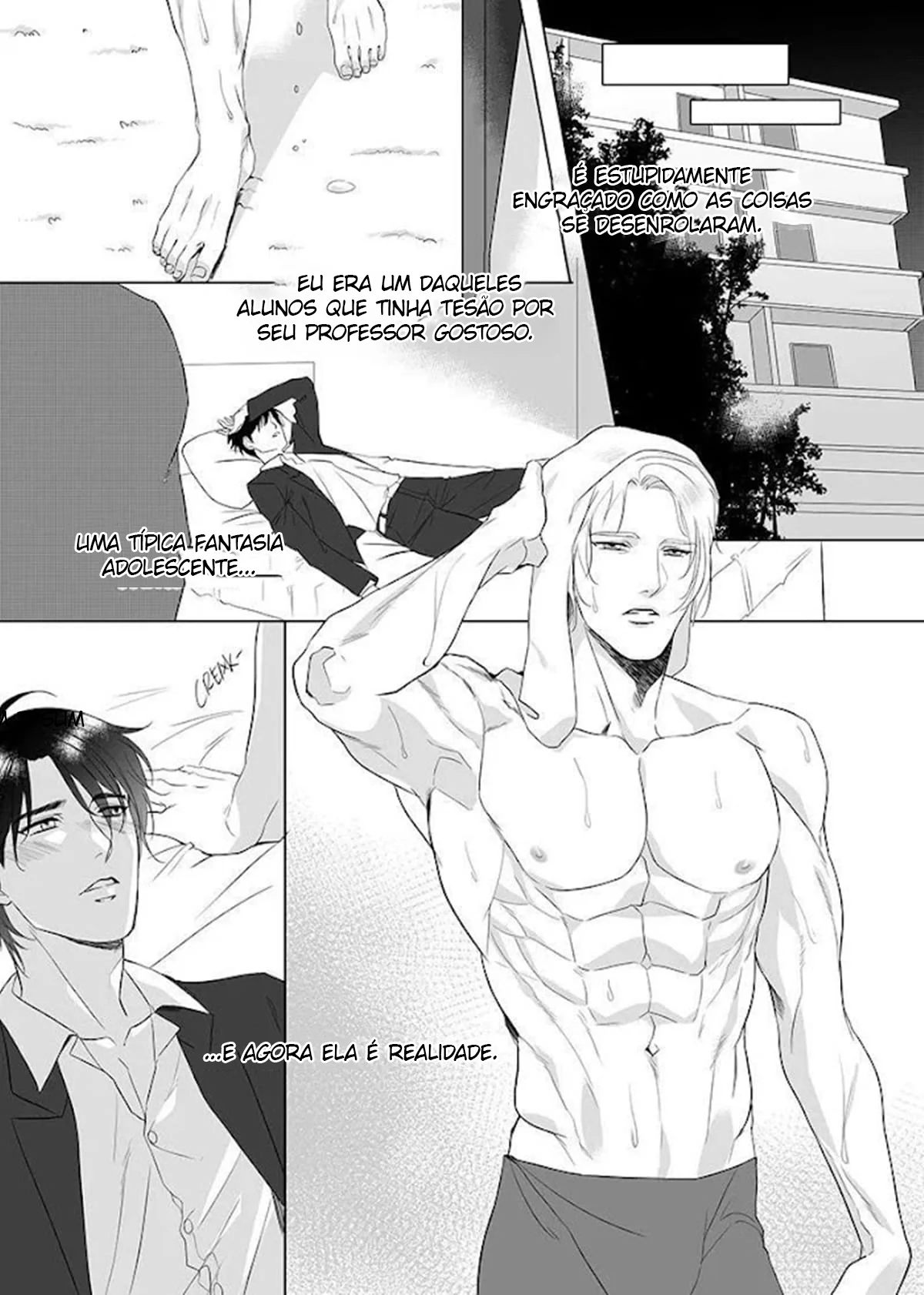 Exploração Sexual Proibida: Sexo Yaoi Explícito Entre Pai e Filho nos Quadrinhos
