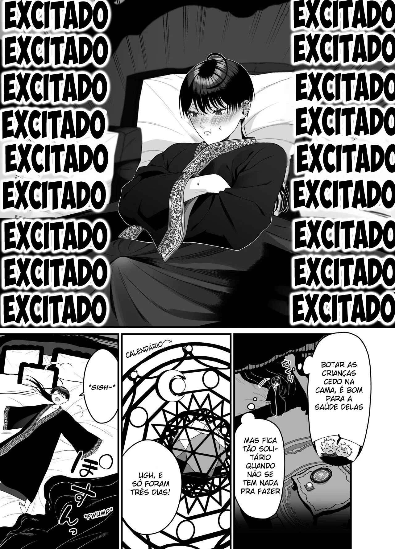 Me Rendi ao Prazer Brutal de um Orc em Quadrinhos Explícitos