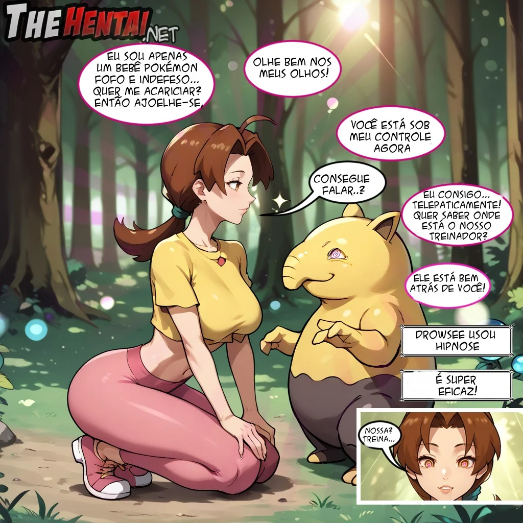 Hentai Pokémon: Delia é Dominada e Adestrada com Hipnose Hentai Pokémon: Delia é Dominada e Adestrada com Hipnose