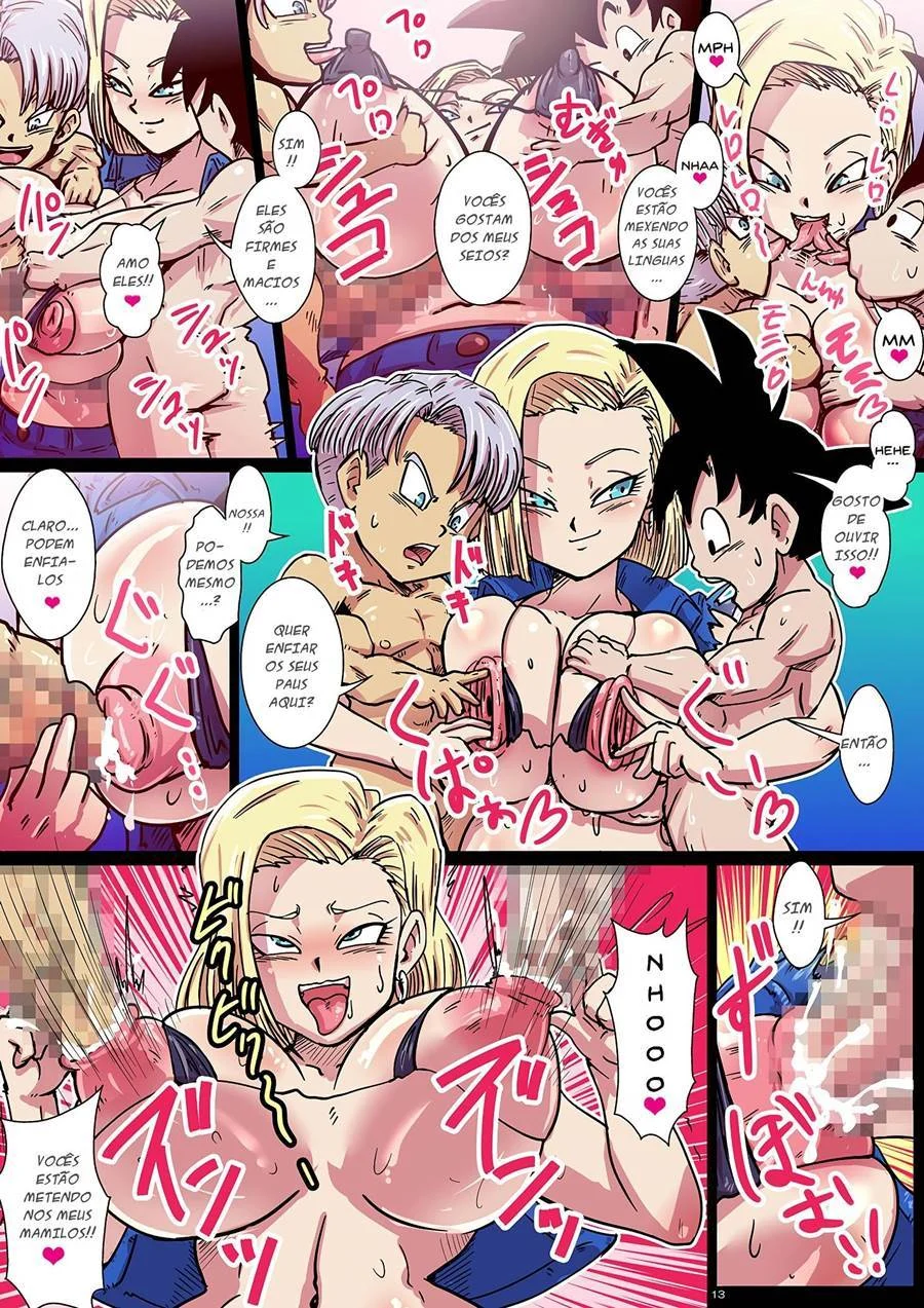 Mamãe Gostosa do Dragon Ball: Entrega Explícita em HQ Pornô
