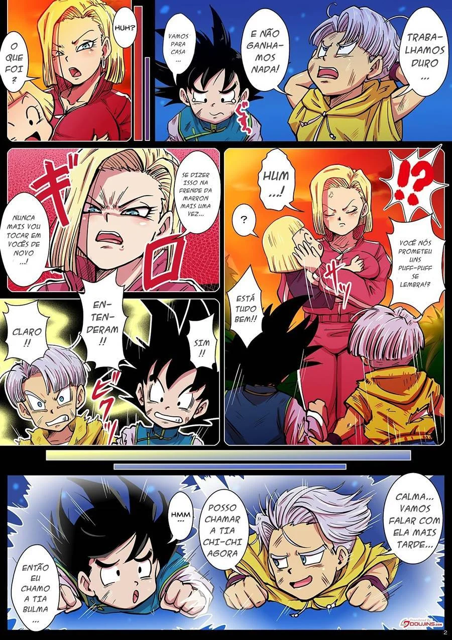 Mamãe Gostosa do Dragon Ball: Entrega Explícita em HQ Pornô