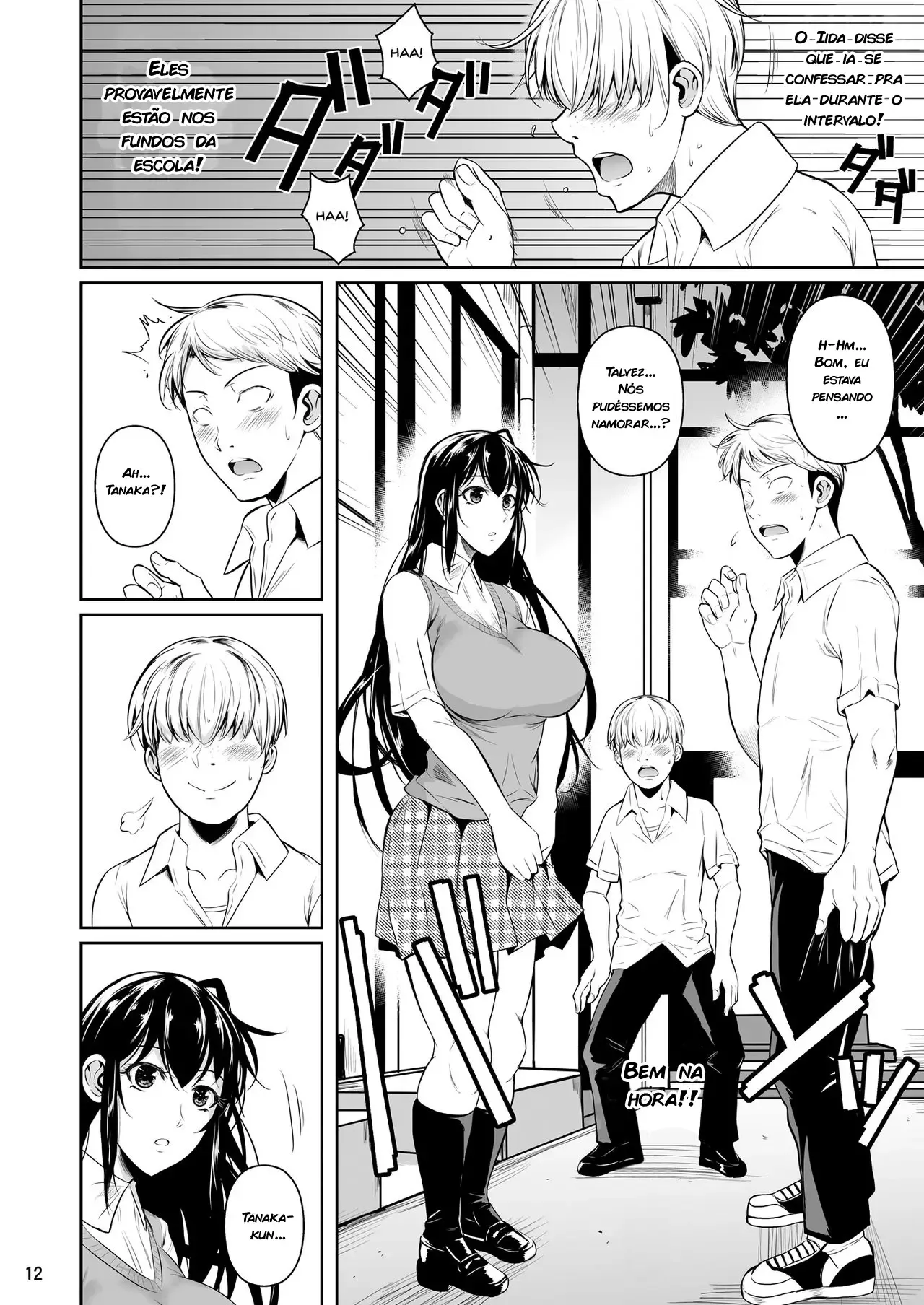 Uma Concubina Sedutora no Campus: Hentai Explícito de Sexo Casual