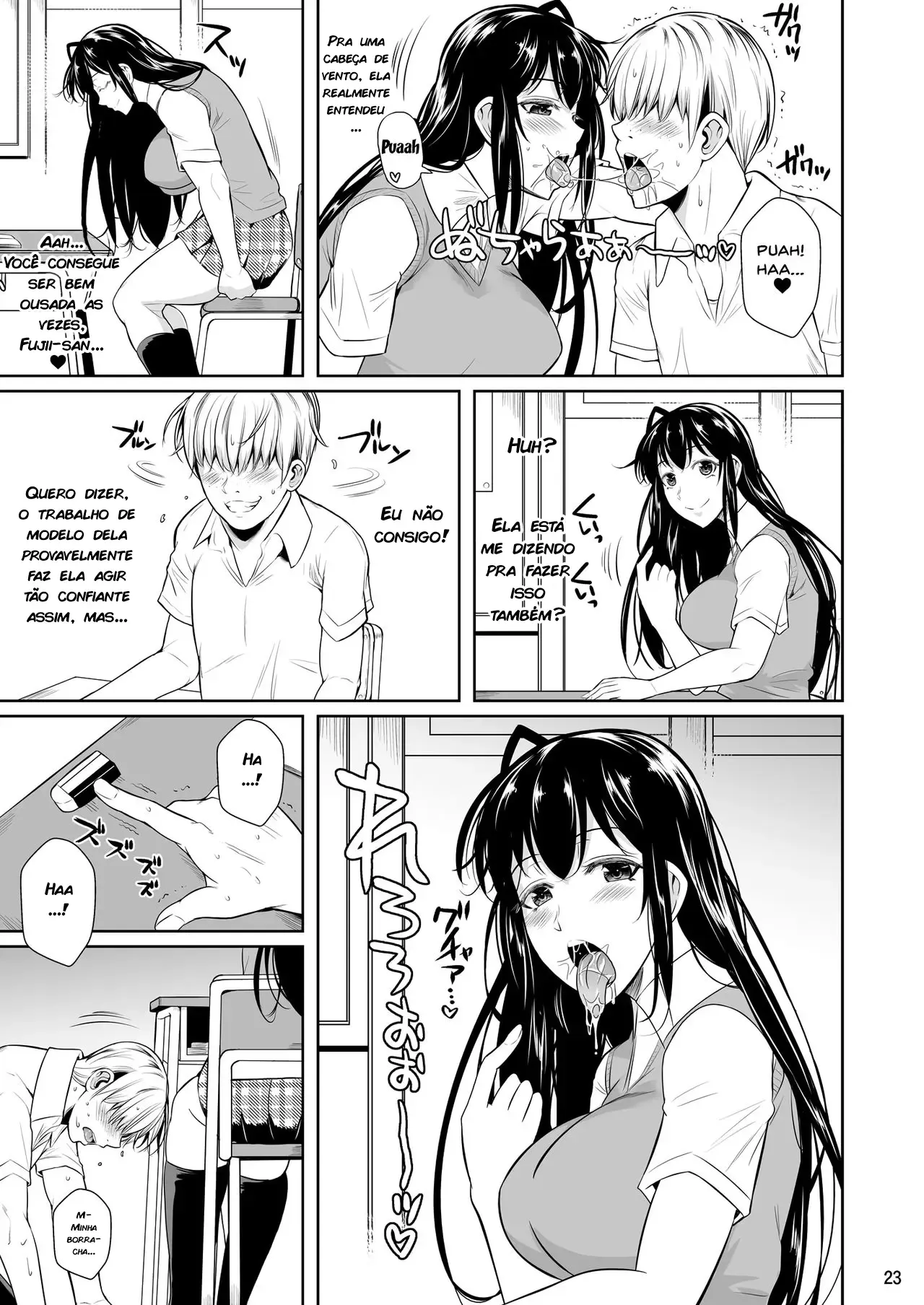 Uma Concubina Sedutora no Campus: Hentai Explícito de Sexo Casual