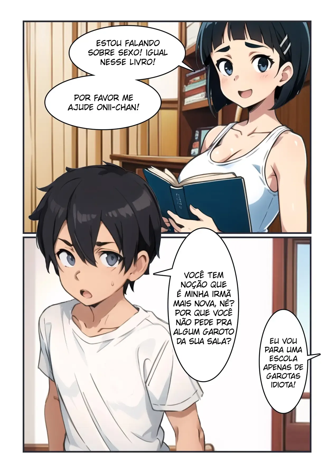 Descobrindo Prazeres Proibidos: Hentai de Incesto Explícito em HQ