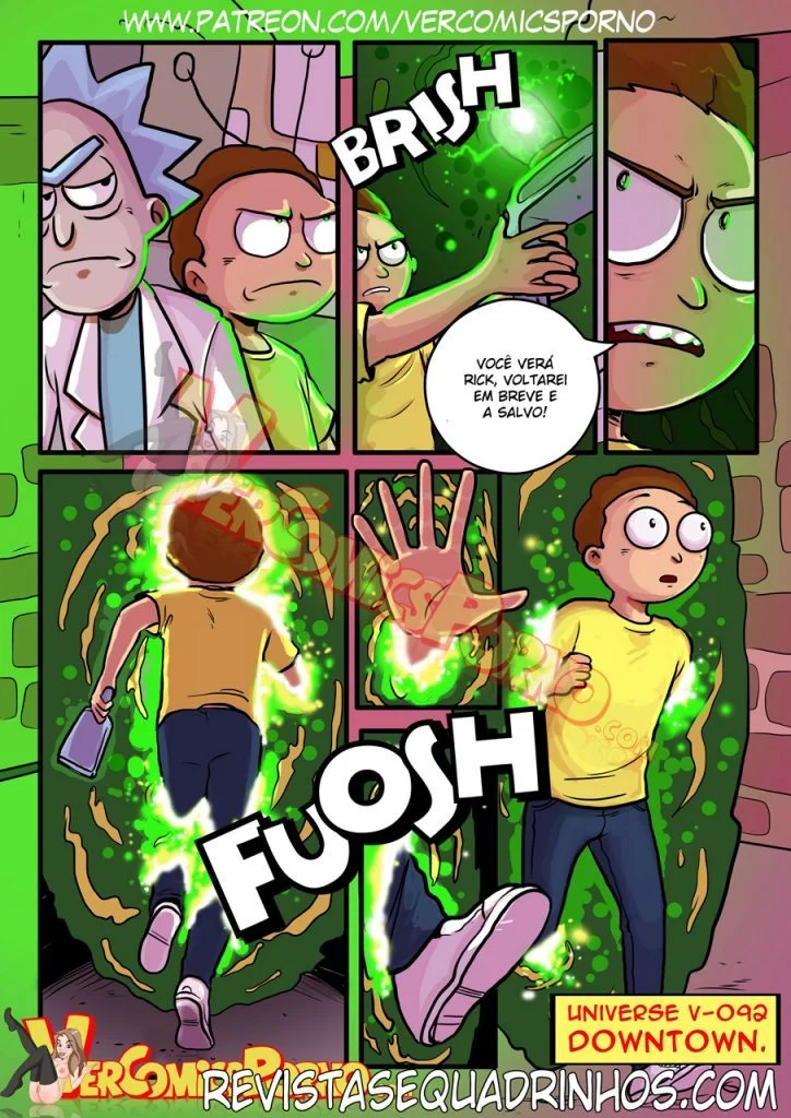 Rick e Morty: Viagem Explícita de Prazer nos Quadrinhos Proibidos Rick e Morty: Viagem Explícita de Prazer nos Quadrinhos Proibidos