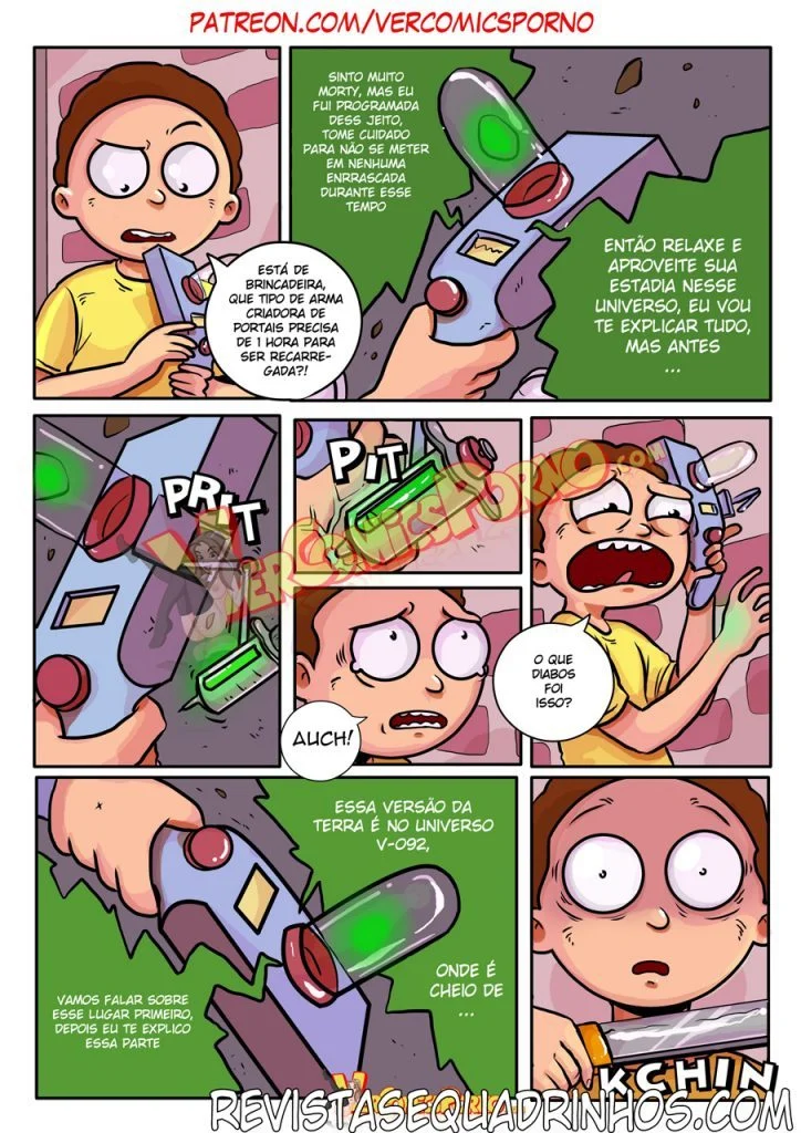 Rick e Morty: Viagem Explícita de Prazer nos Quadrinhos Proibidos Rick e Morty: Viagem Explícita de Prazer nos Quadrinhos Proibidos