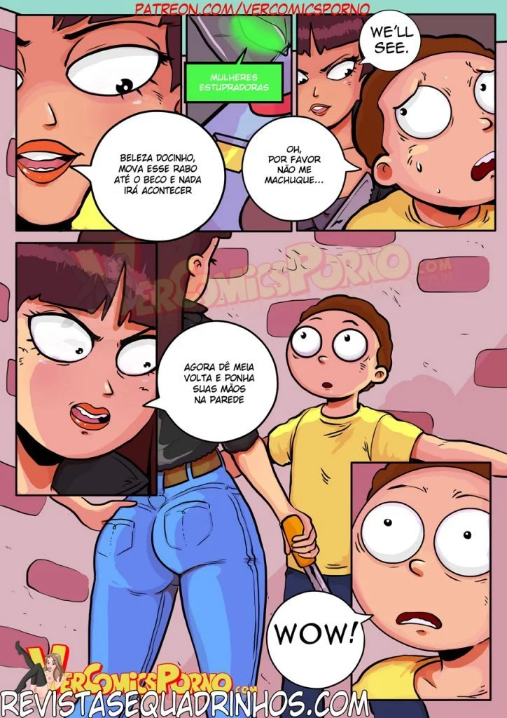 Rick e Morty: Viagem Explícita de Prazer nos Quadrinhos Proibidos