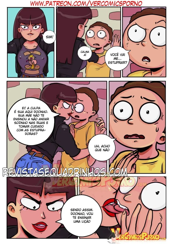 Rick e Morty: Viagem Explícita de Prazer nos Quadrinhos Proibidos