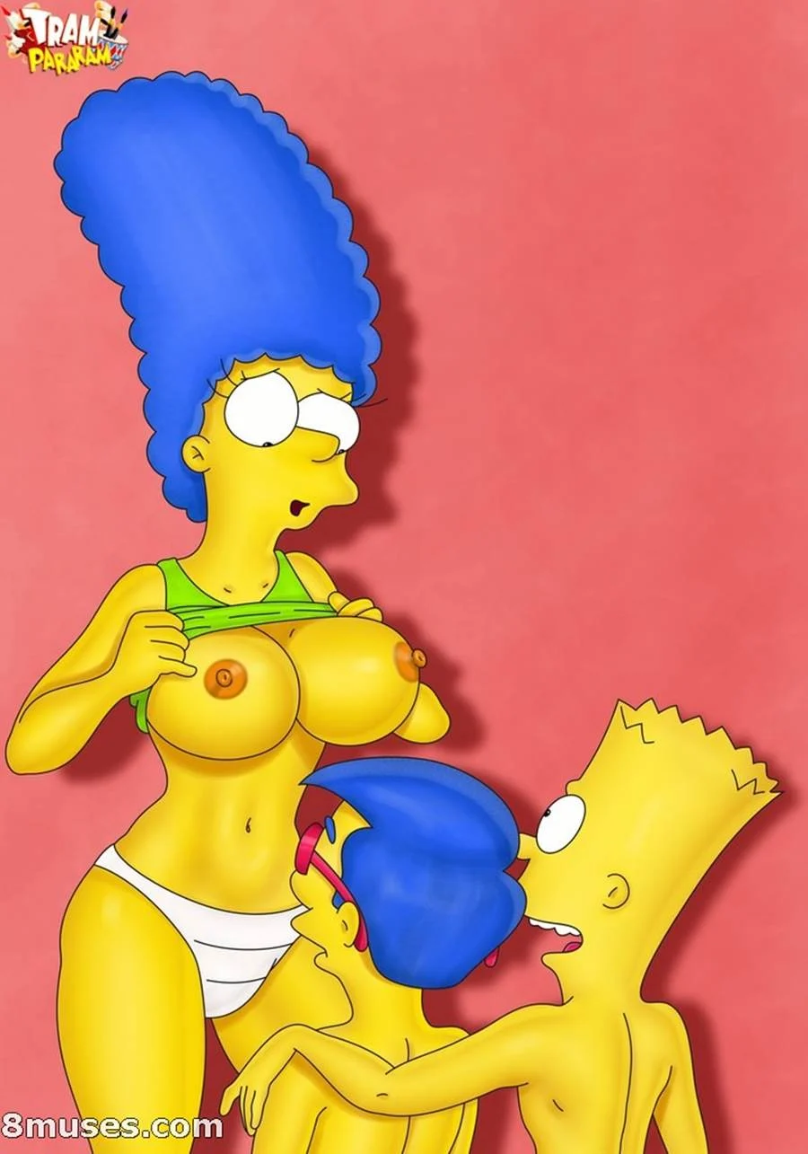 HQ Sexual Explícita: Bart e Marge nos Desenhos Proibidos dos Simpsons