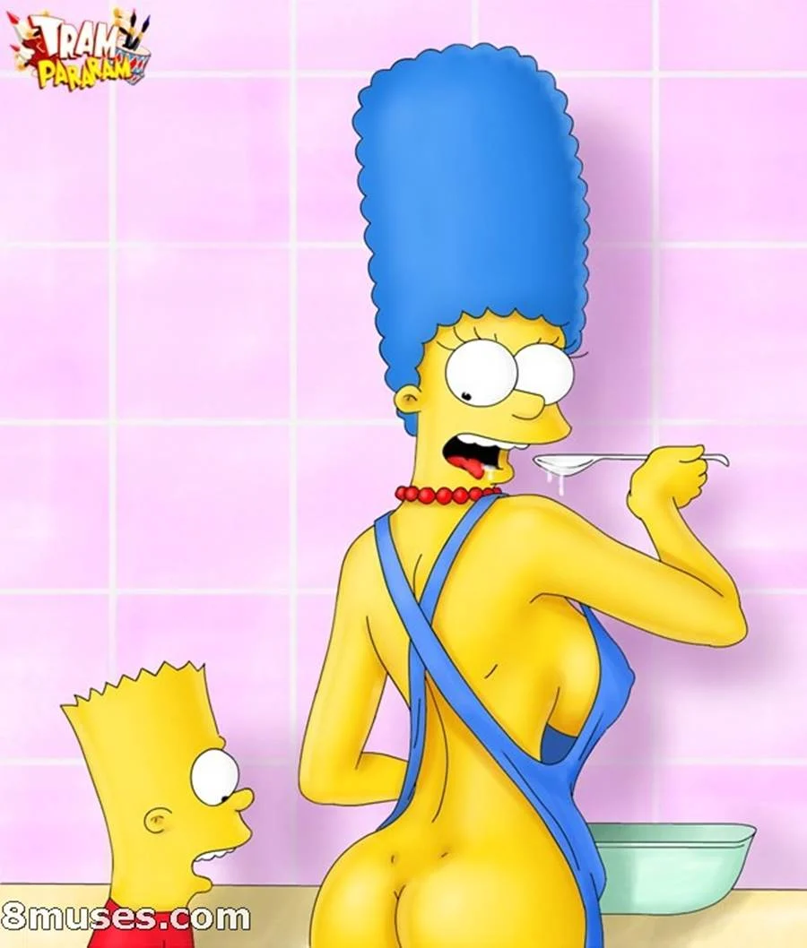 HQ Sexual Explícita: Bart e Marge nos Desenhos Proibidos dos Simpsons