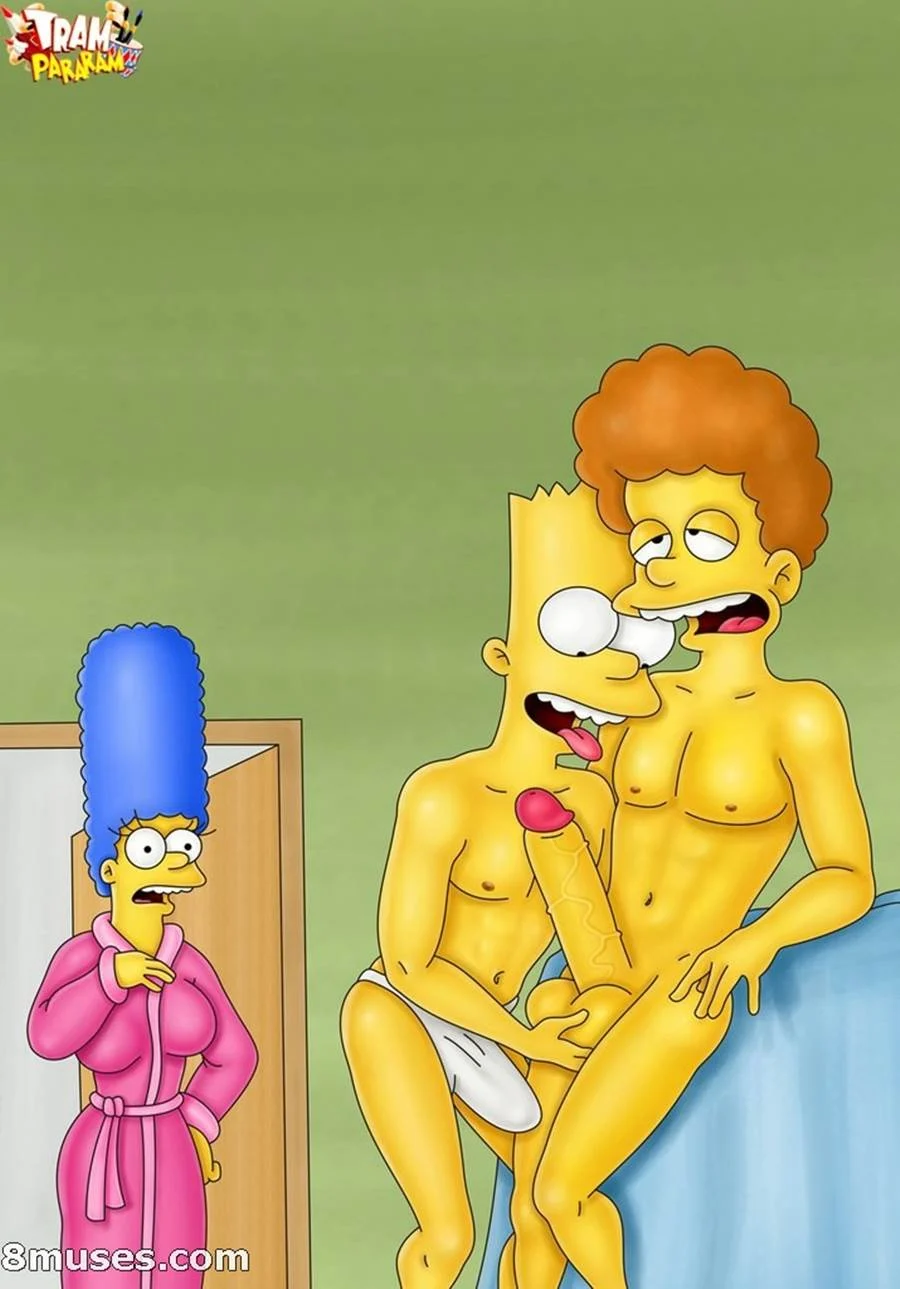 HQ Sexual Explícita: Bart e Marge nos Desenhos Proibidos dos Simpsons