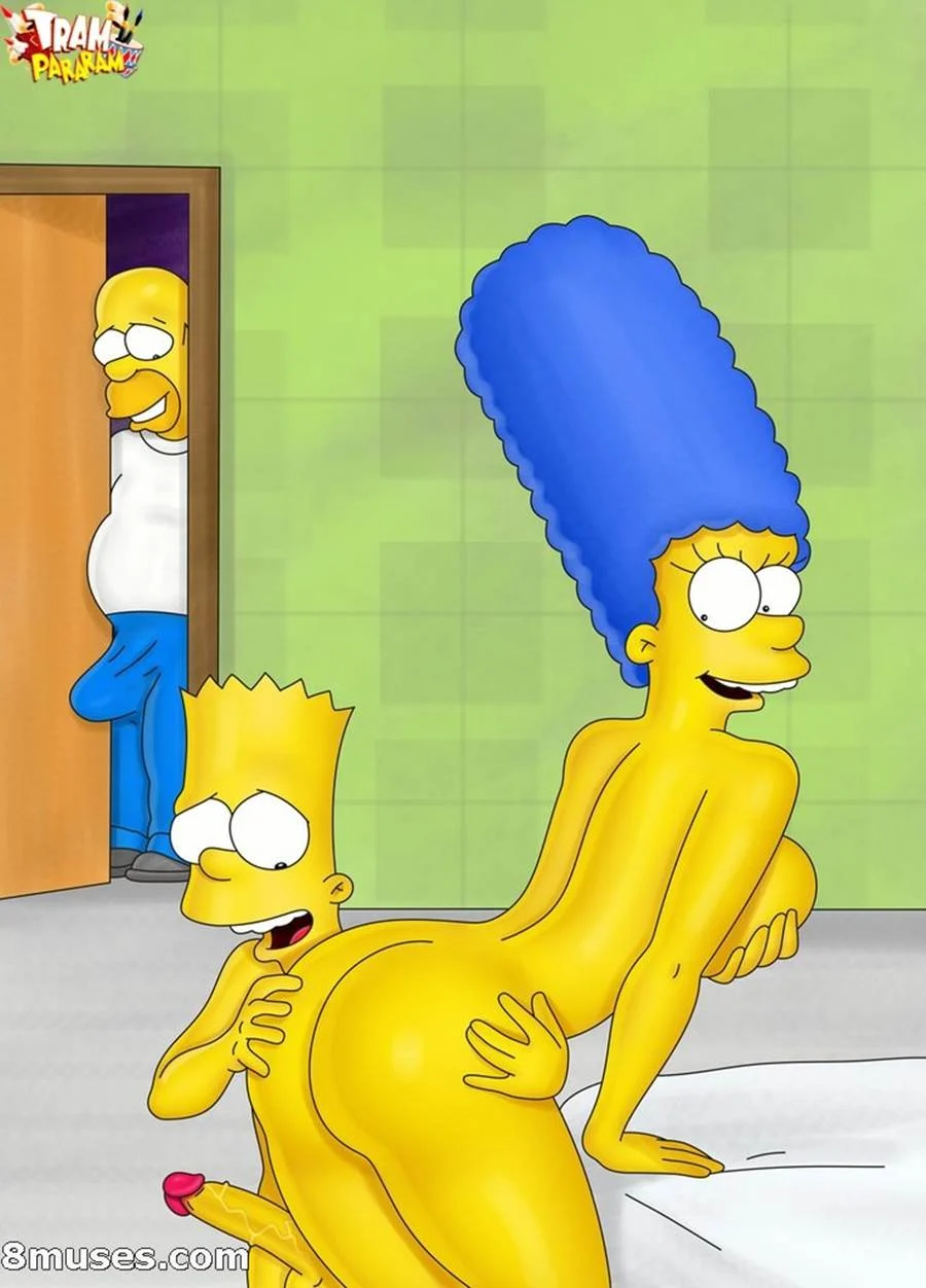 HQ Sexual Explícita: Bart e Marge nos Desenhos Proibidos dos Simpsons
