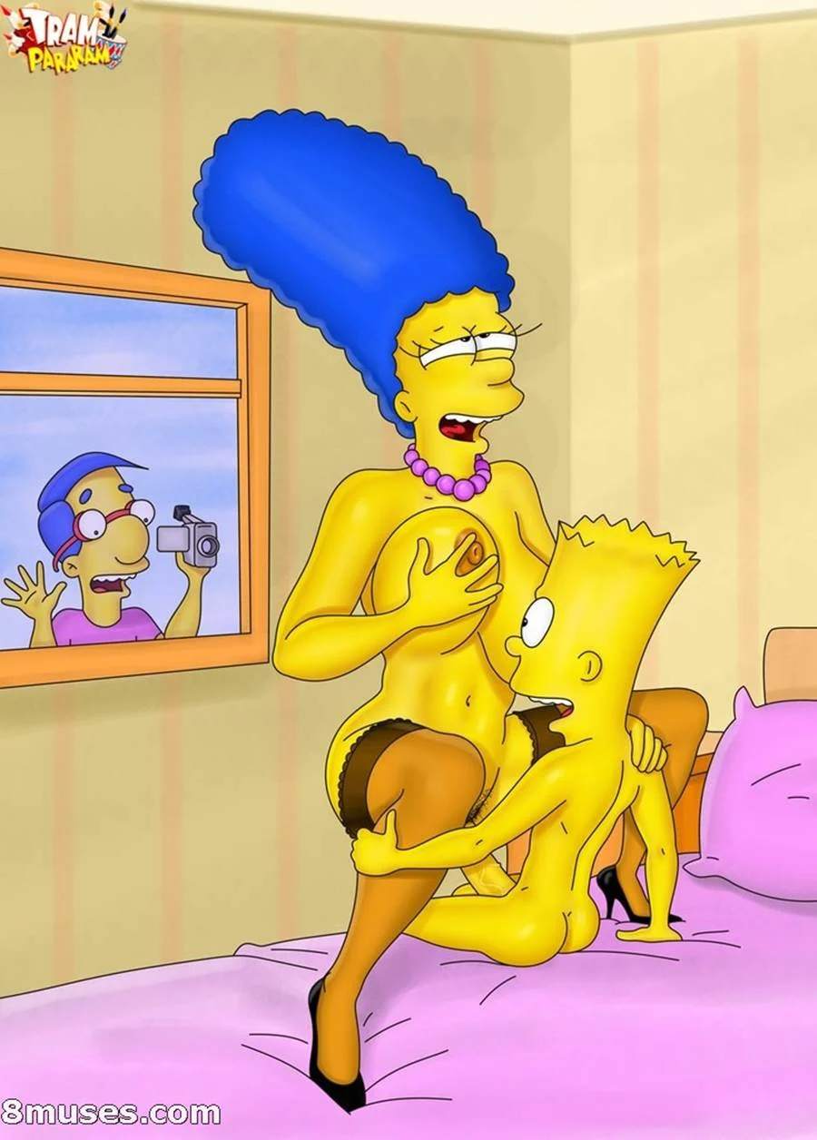HQ Sexual Explícita: Bart e Marge nos Desenhos Proibidos dos Simpsons