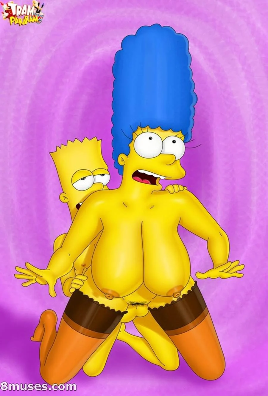 HQ Sexual Explícita: Bart e Marge nos Desenhos Proibidos dos Simpsons