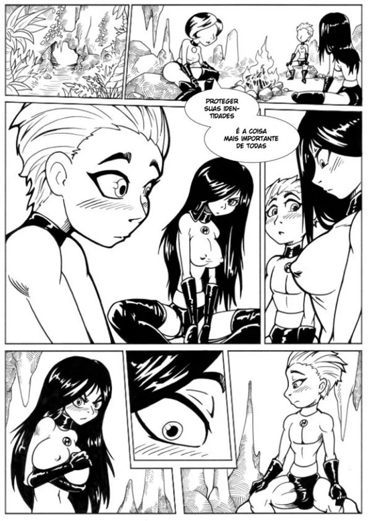 Hentai dos Incríveis: Família Super Poderosa em Cenas Proibidas e Safadas