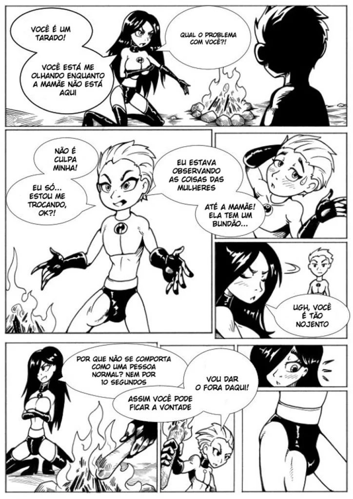 Hentai dos Incríveis: Família Super Poderosa em Cenas Proibidas e Safadas