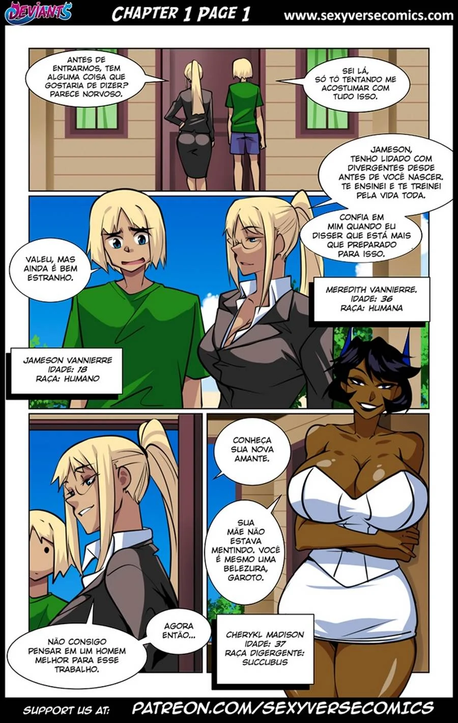 Succubus Sedutora: Quadrinhos Eróticos Explícitos de Tentação Carnal