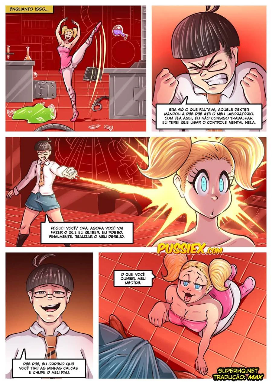 Safadeza Multidimensional: A Suruba Espacial de Dexter nos Quadrinhos Proibidos