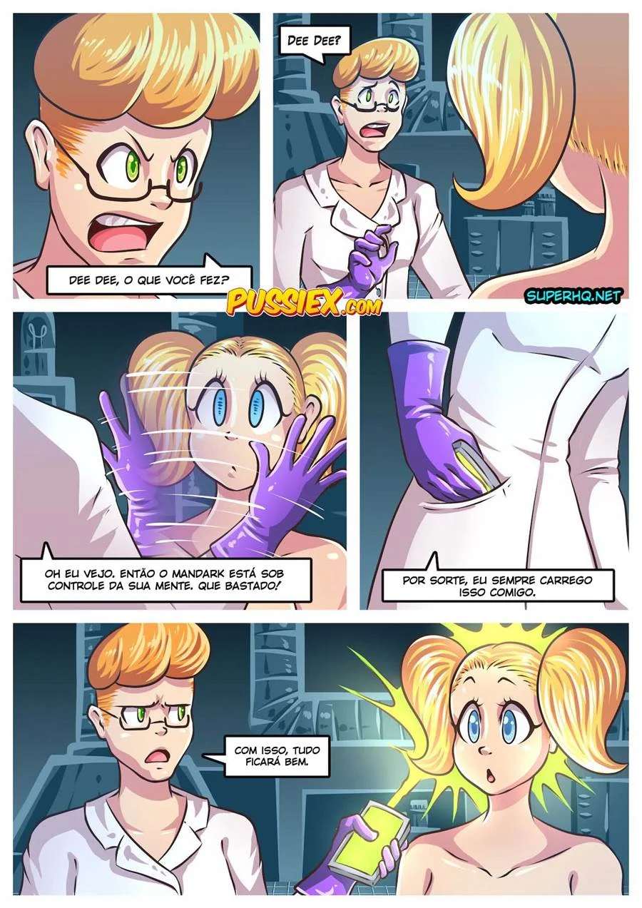 Safadeza Multidimensional: A Suruba Espacial de Dexter nos Quadrinhos Proibidos