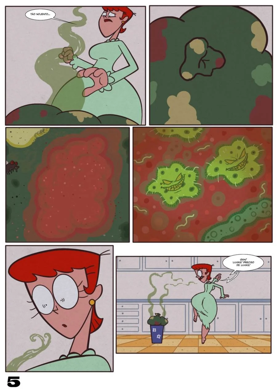 Leite Sexual: Incesto Proibido com a Mãe do Laboratório do Dexter em HQ Leite Sexual: Incesto Proibido com a Mãe do Laboratório do Dexter em HQ