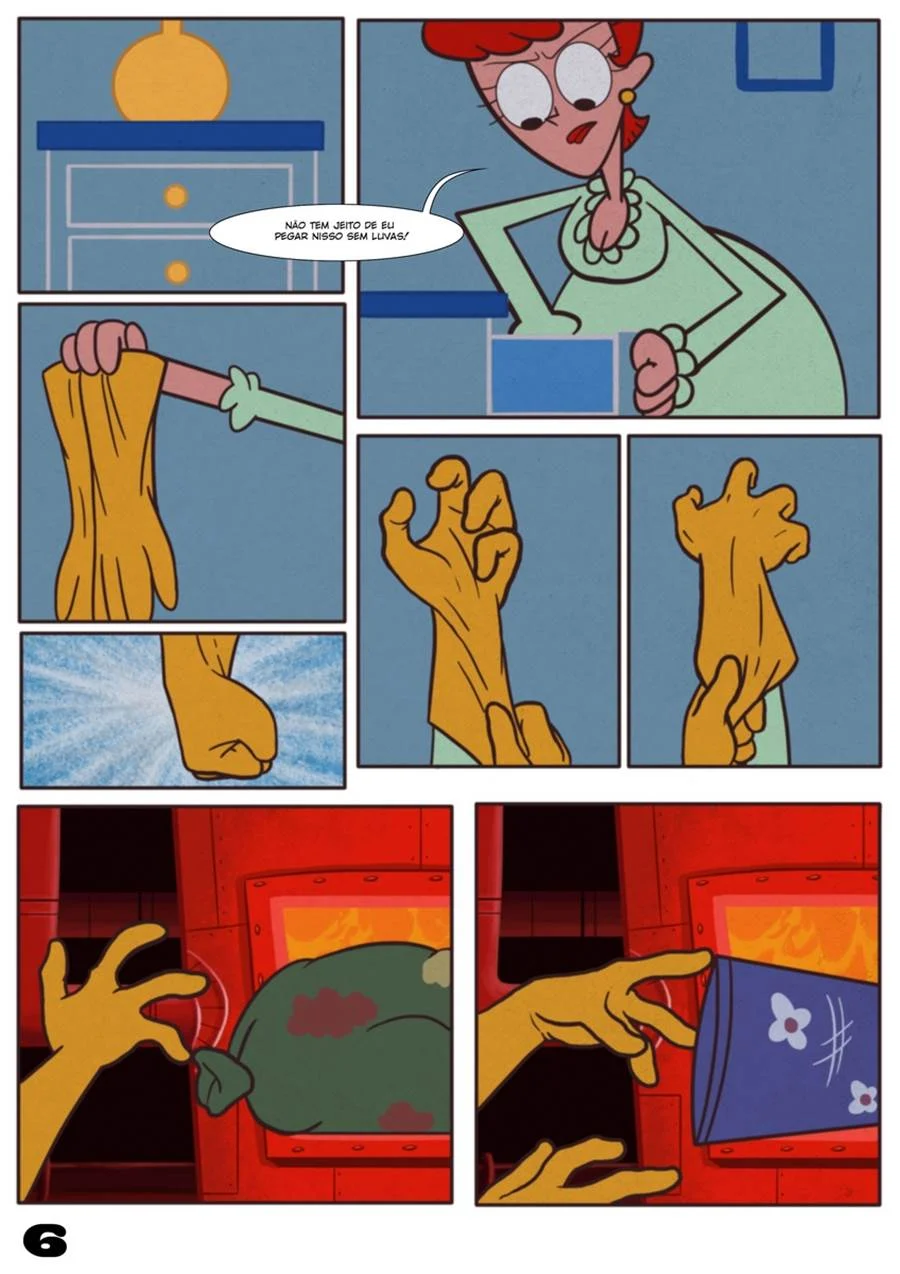 Leite Sexual: Incesto Proibido com a Mãe do Laboratório do Dexter em HQ Leite Sexual: Incesto Proibido com a Mãe do Laboratório do Dexter em HQ