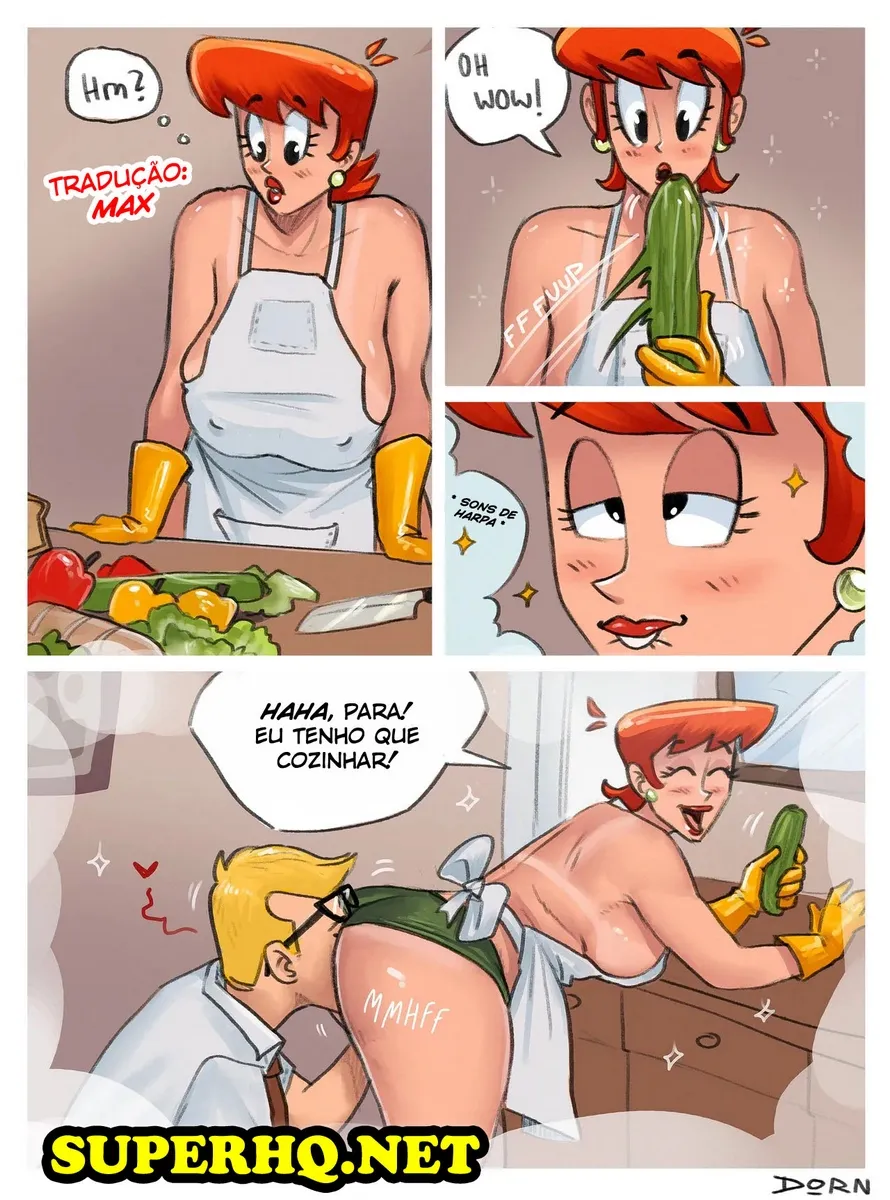 Desvendando os Desejos Ocultos da Mãe do Dexter em Quadrinhos Eróticos Proibidos