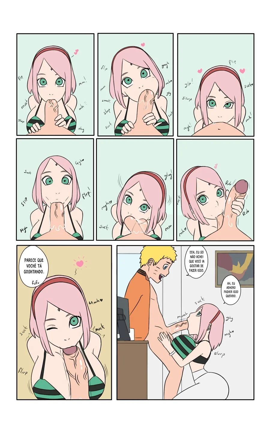 Calor Incontrolável em Konoha: As Cenas Proibidas de Naruto em HQ