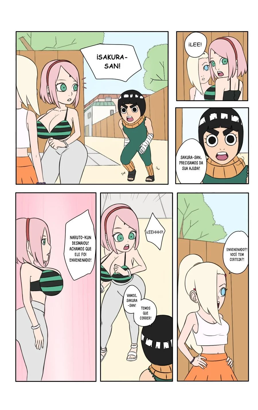 Calor Incontrolável em Konoha: As Cenas Proibidas de Naruto em HQ