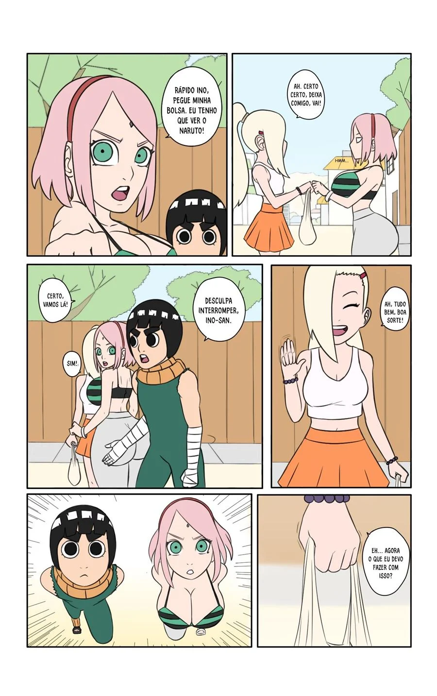 Calor Incontrolável em Konoha: As Cenas Proibidas de Naruto em HQ