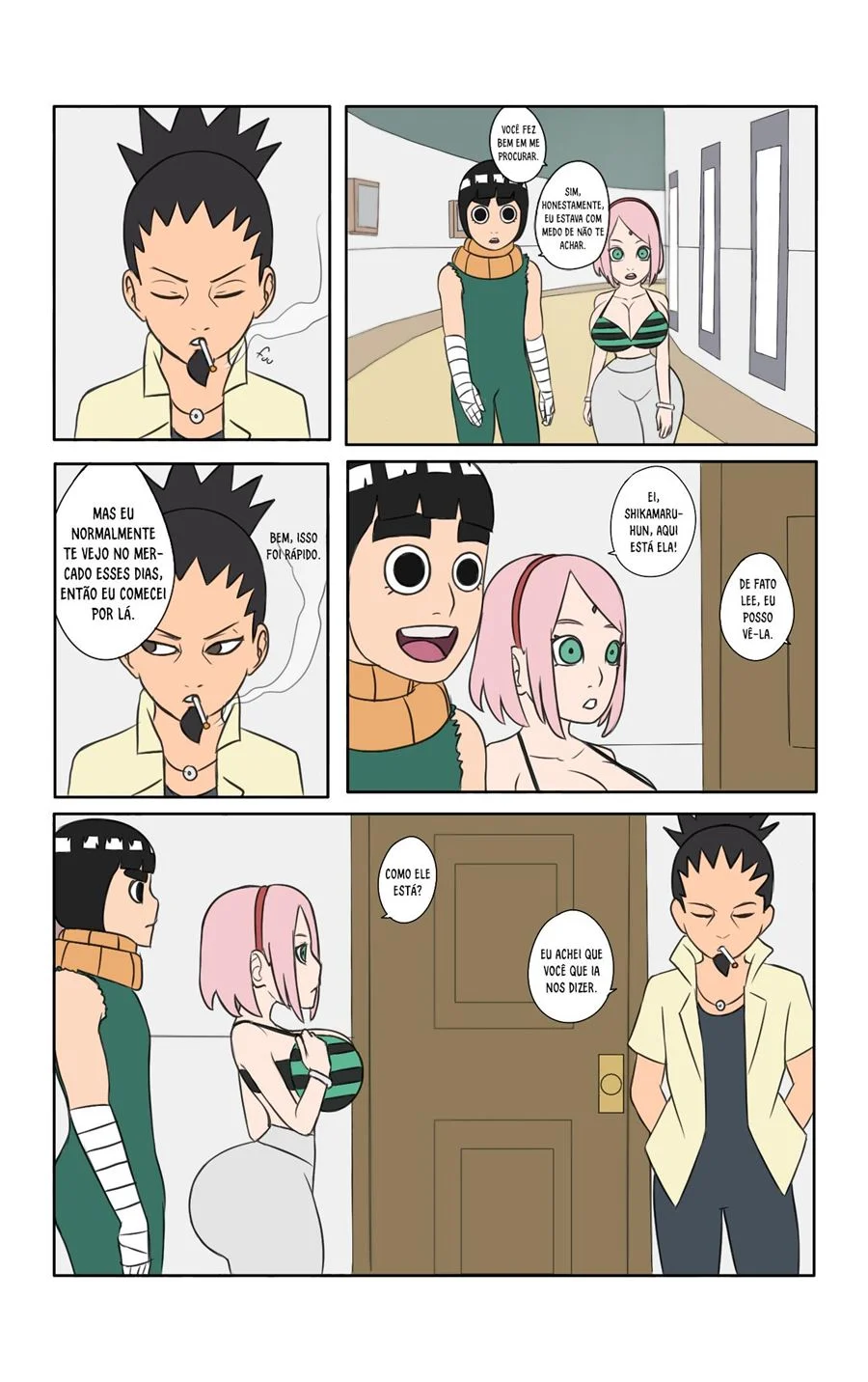 Calor Incontrolável em Konoha: As Cenas Proibidas de Naruto em HQ