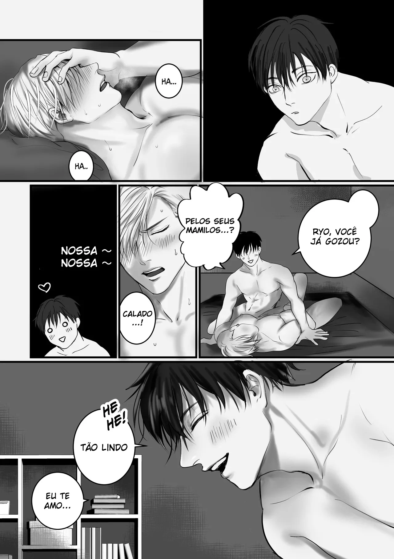 “Quero Sentir Seu Corpo: Sexo Explícito em HQ Yaoi”