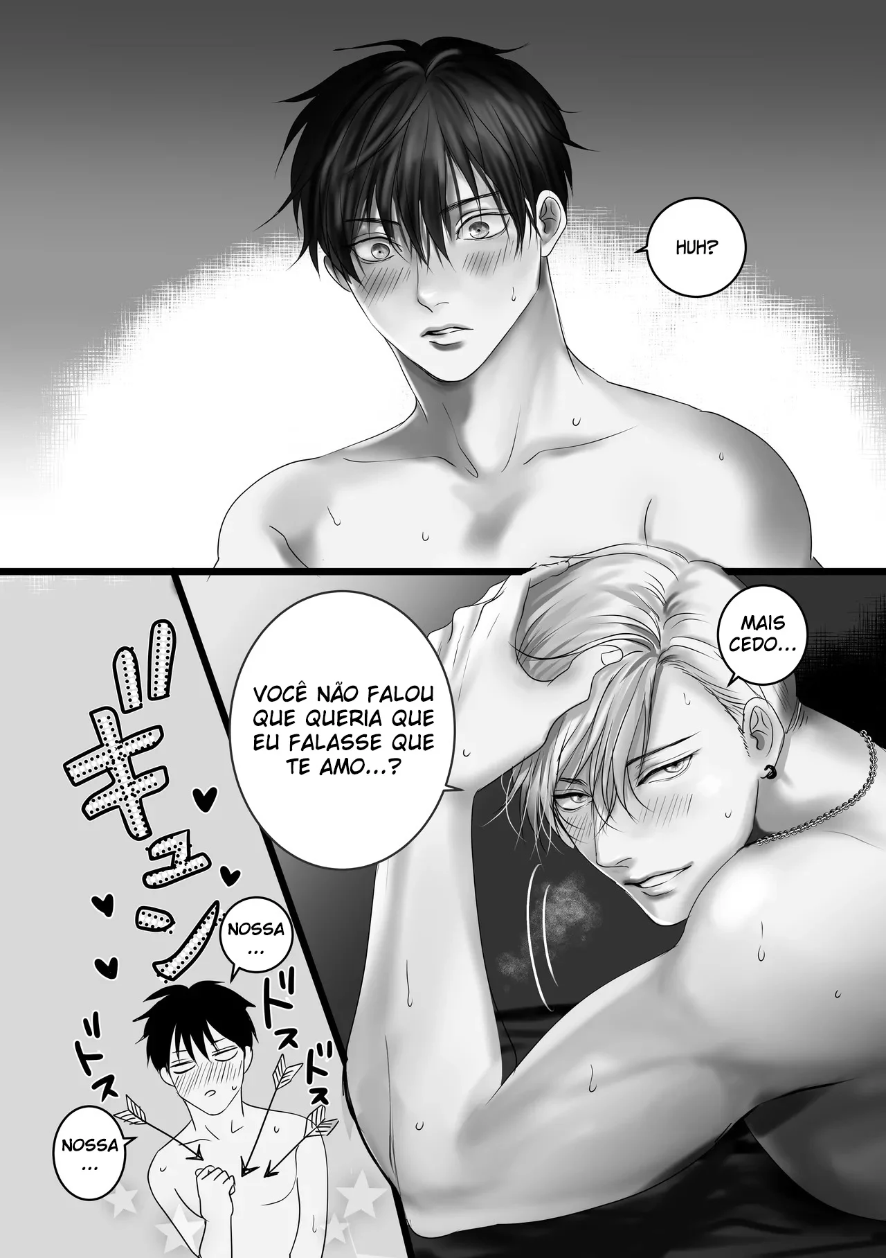 “Quero Sentir Seu Corpo: Sexo Explícito em HQ Yaoi”