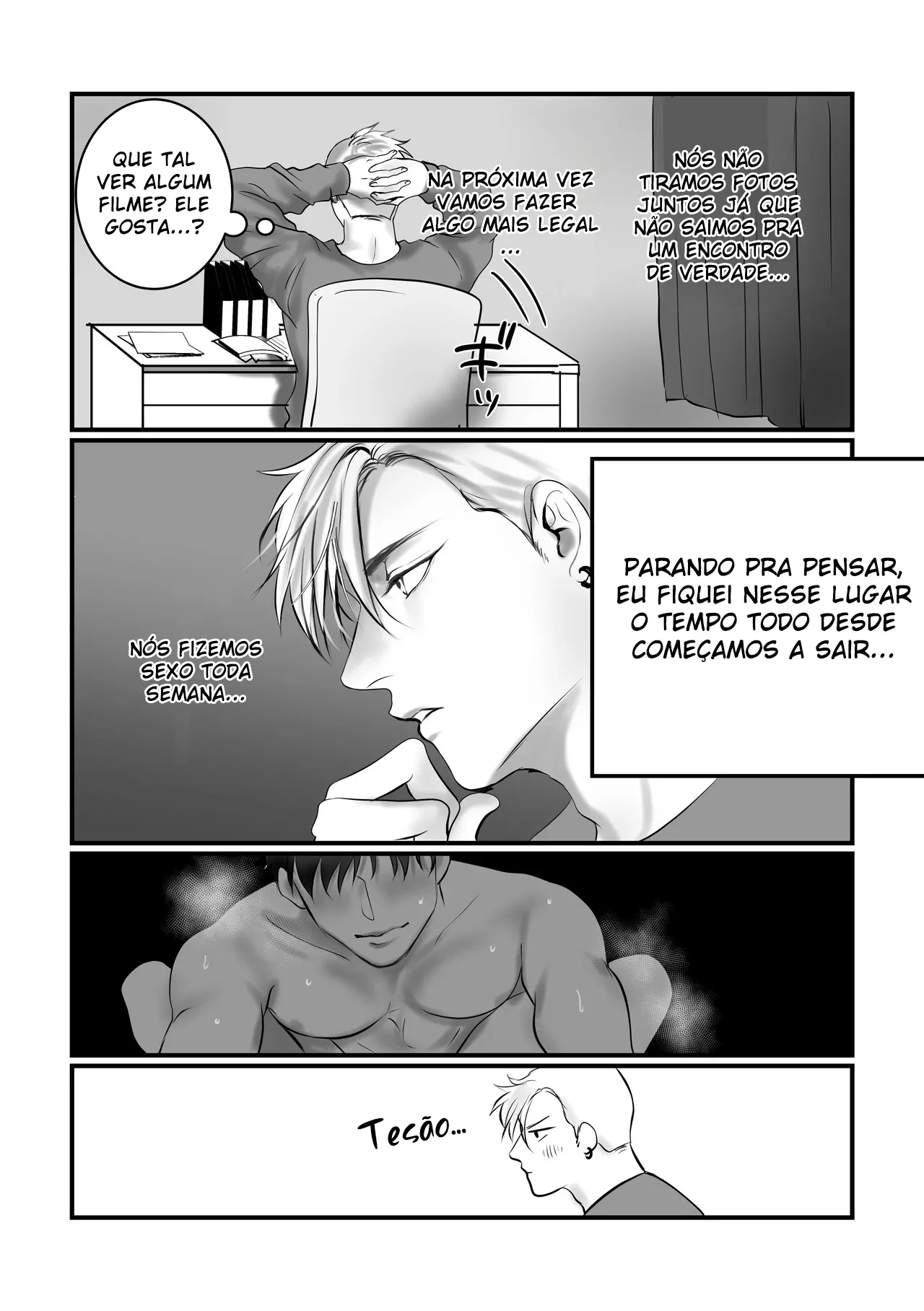 “Quero Sentir Seu Corpo: Sexo Explícito em HQ Yaoi”
