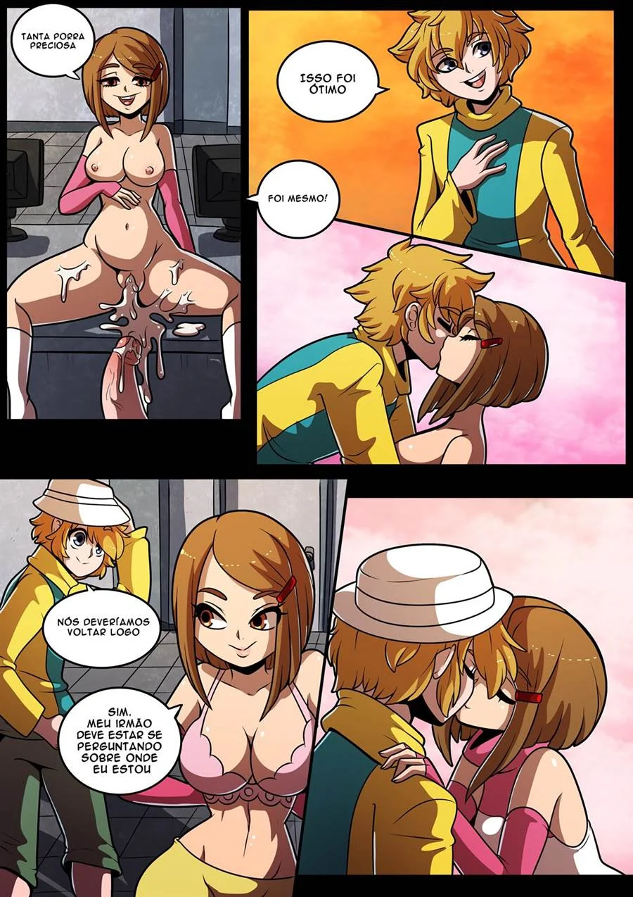 Falo de Digimon: Sexo Explícito com as Garotas do Anime