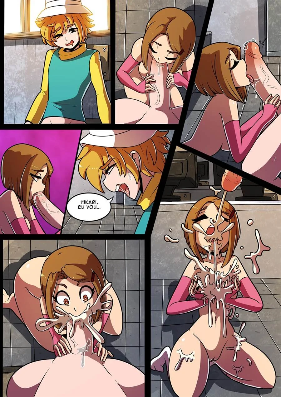 Falo de Digimon: Sexo Explícito com as Garotas do Anime