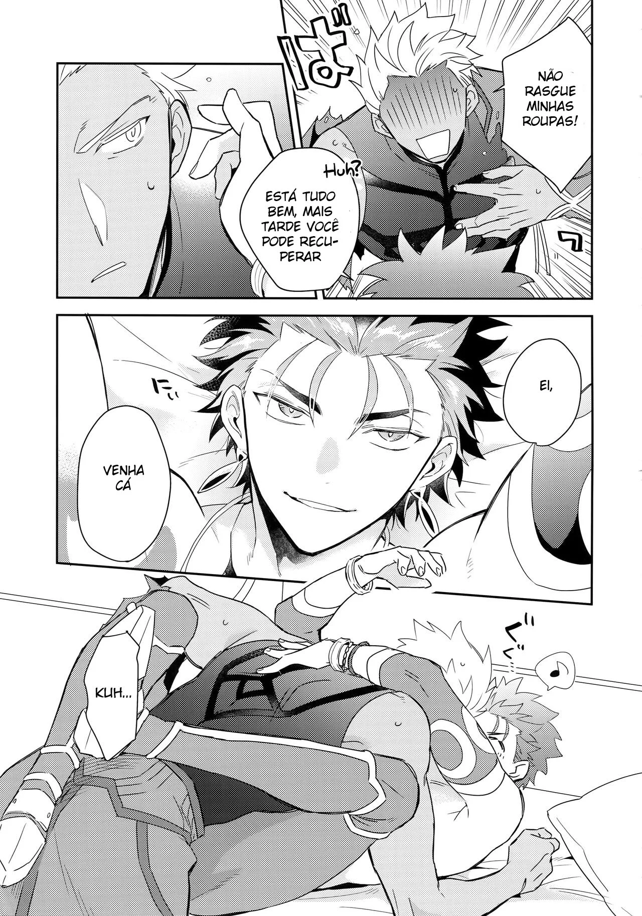 Escravize-me com essa Carinha de Pau Dura em um Yaoi Arrepiante