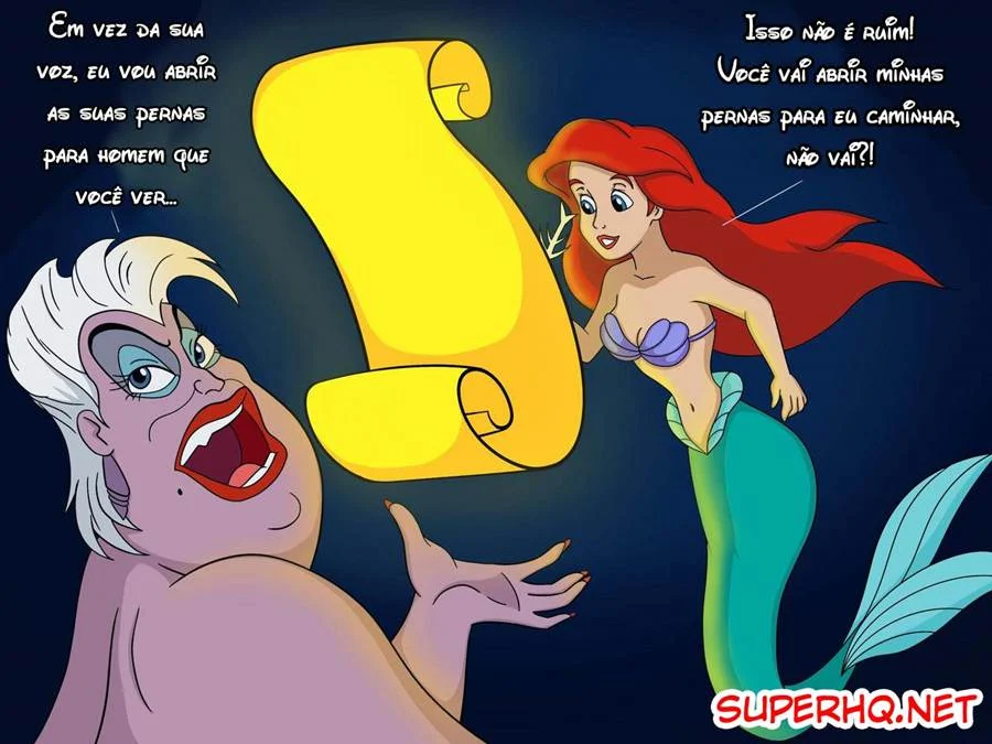 Princesas da Disney Corrompidas: Hentai Explícito em HQ