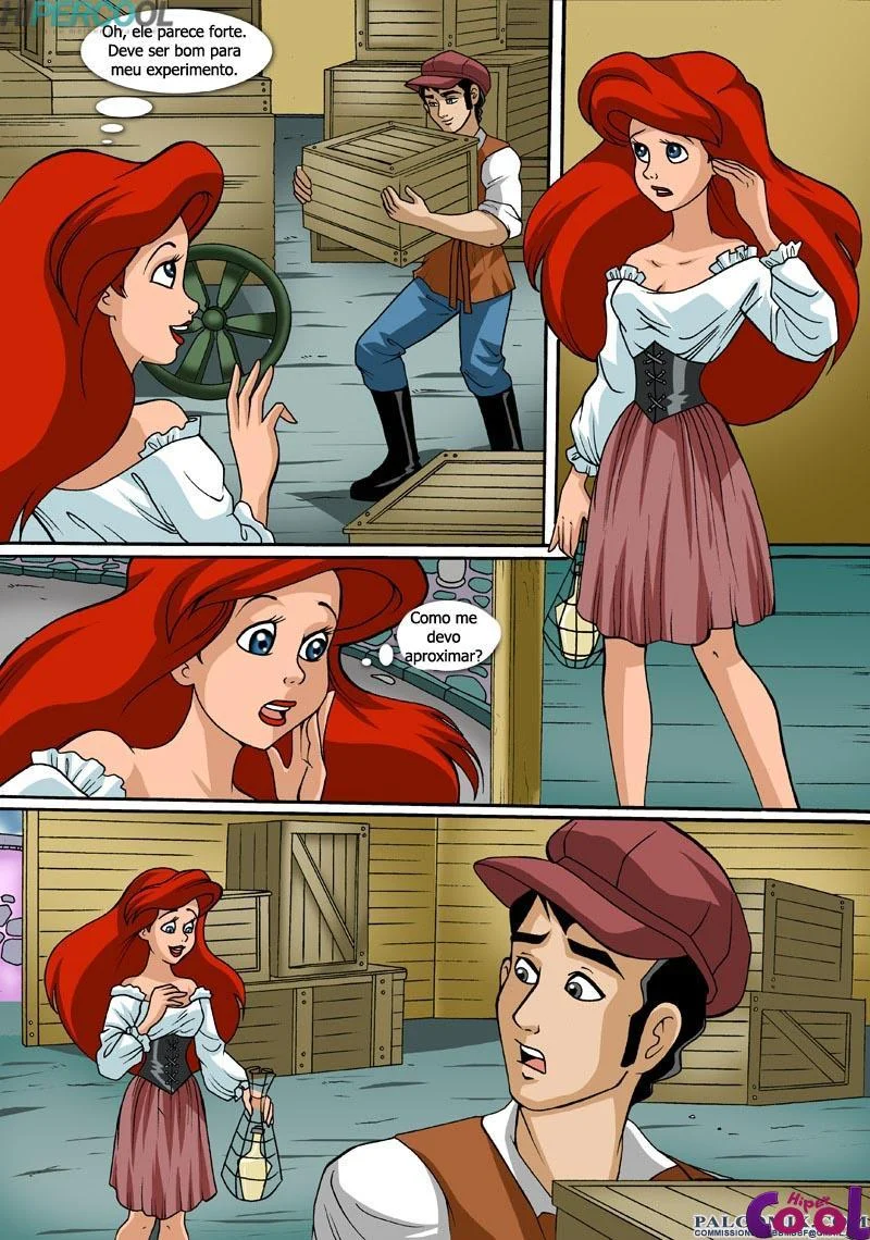 Ariel Submissa no Leito do Rei Tritão: Fetiche Molhado e Gozada Proibida Ariel Submissa no Leito do Rei Tritão: Fetiche Molhado e Gozada Proibida