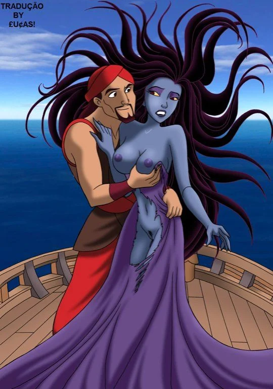 Sinbad Arrepiando a Puta na Disney