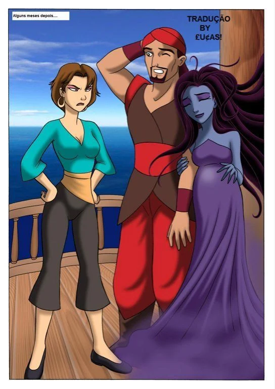 Sinbad Arrepiando a Puta na Disney