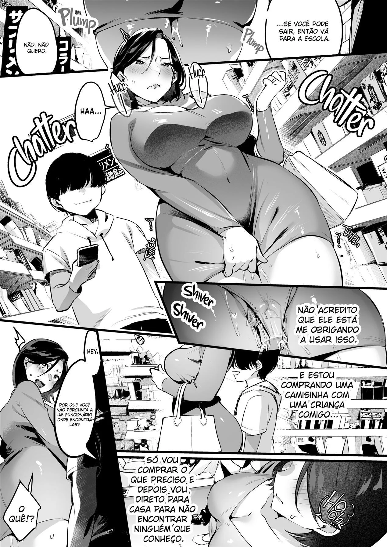 Mãe Solteira Seduz Filho com Sexo Explícito em HQ Proibida