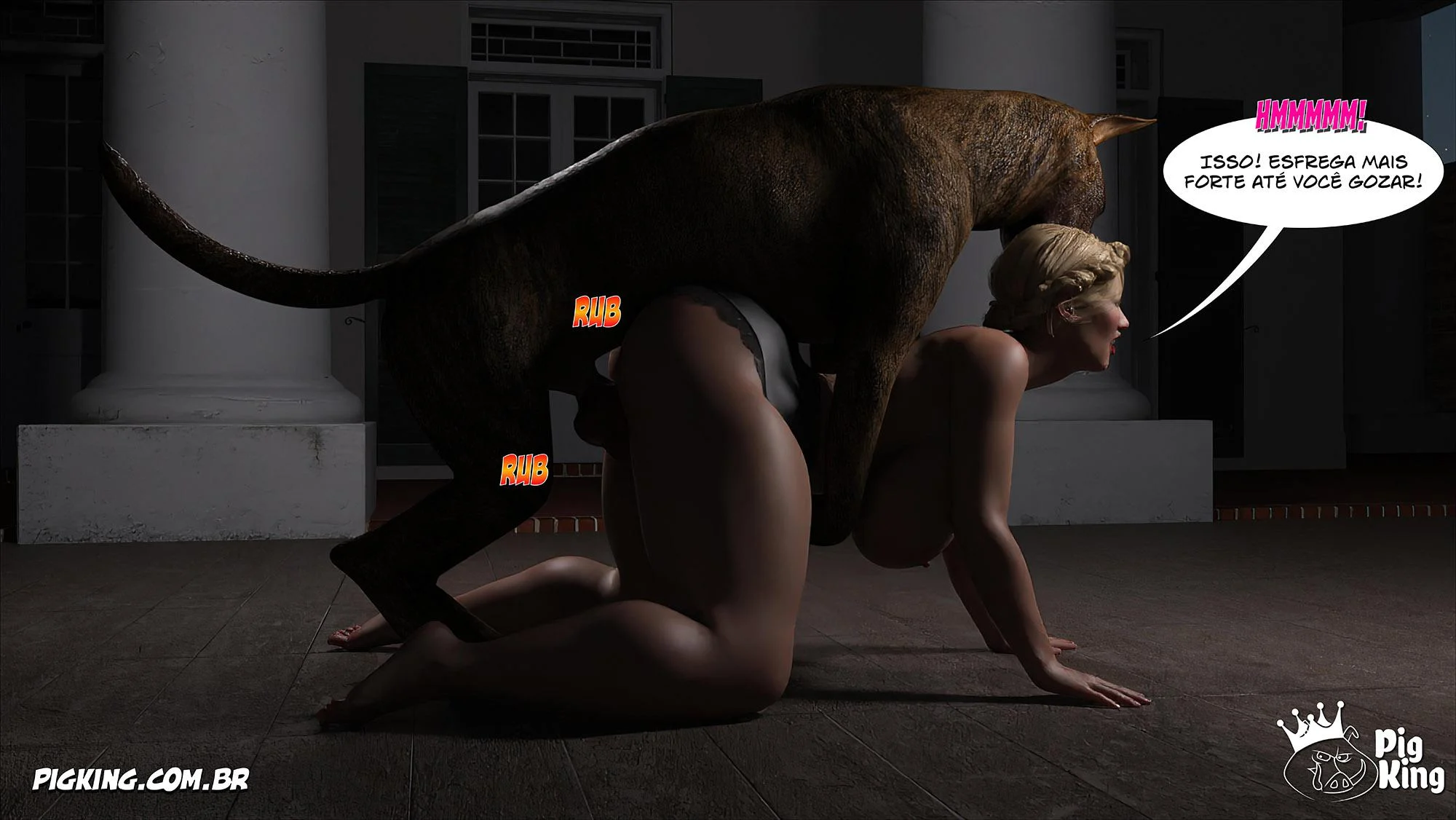 Família Desencaminhada: Perversões Proibidas em 3D Explícito