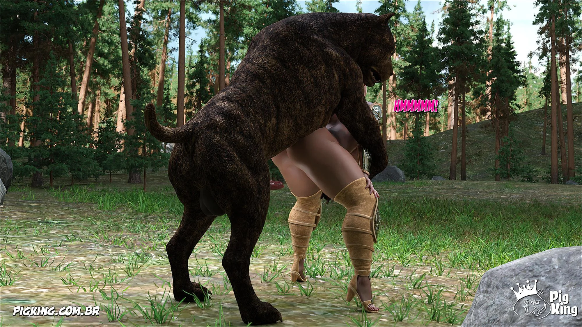 Perdi a Memória e Agora Só Consigo Pensar em Sexo: HQ Erótica em 3D Proibida