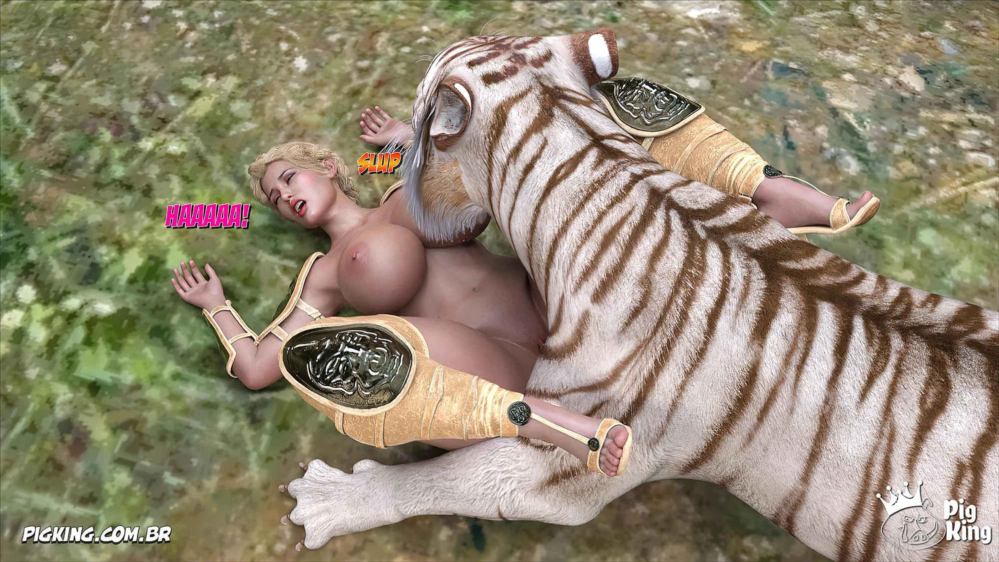 Encontro Proibido em Família: Quadrinhos Eróticos em 3D Explícito