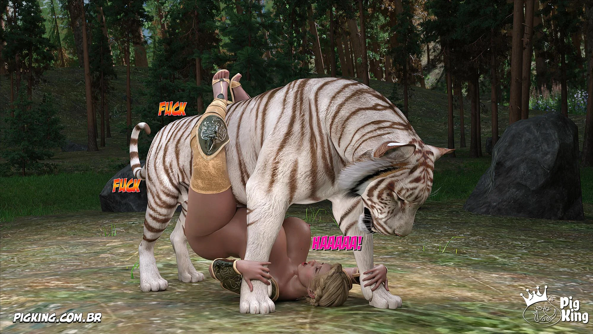 Encontro Proibido em Família: Quadrinhos Eróticos em 3D Explícito